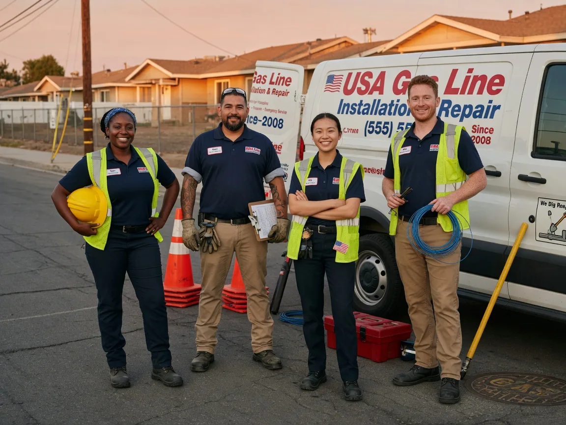 Gas Line Installation company in Beaumont, CA